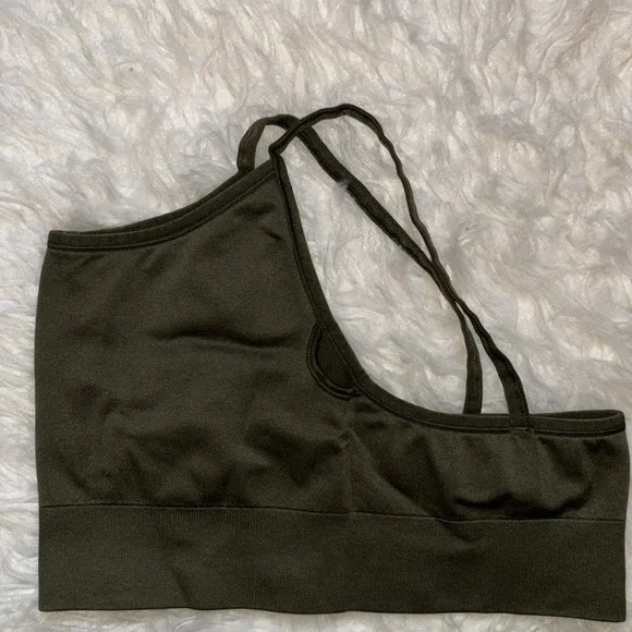 DSG Women's Seamless Fashion Ribbed Sports Bra, Size Small - Picture 6 of 12